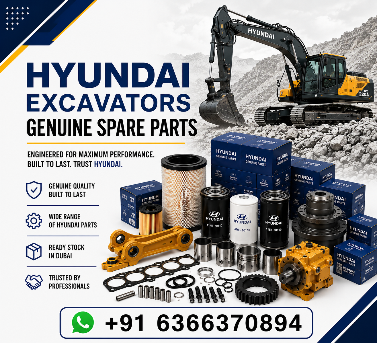 Genuine spare parts