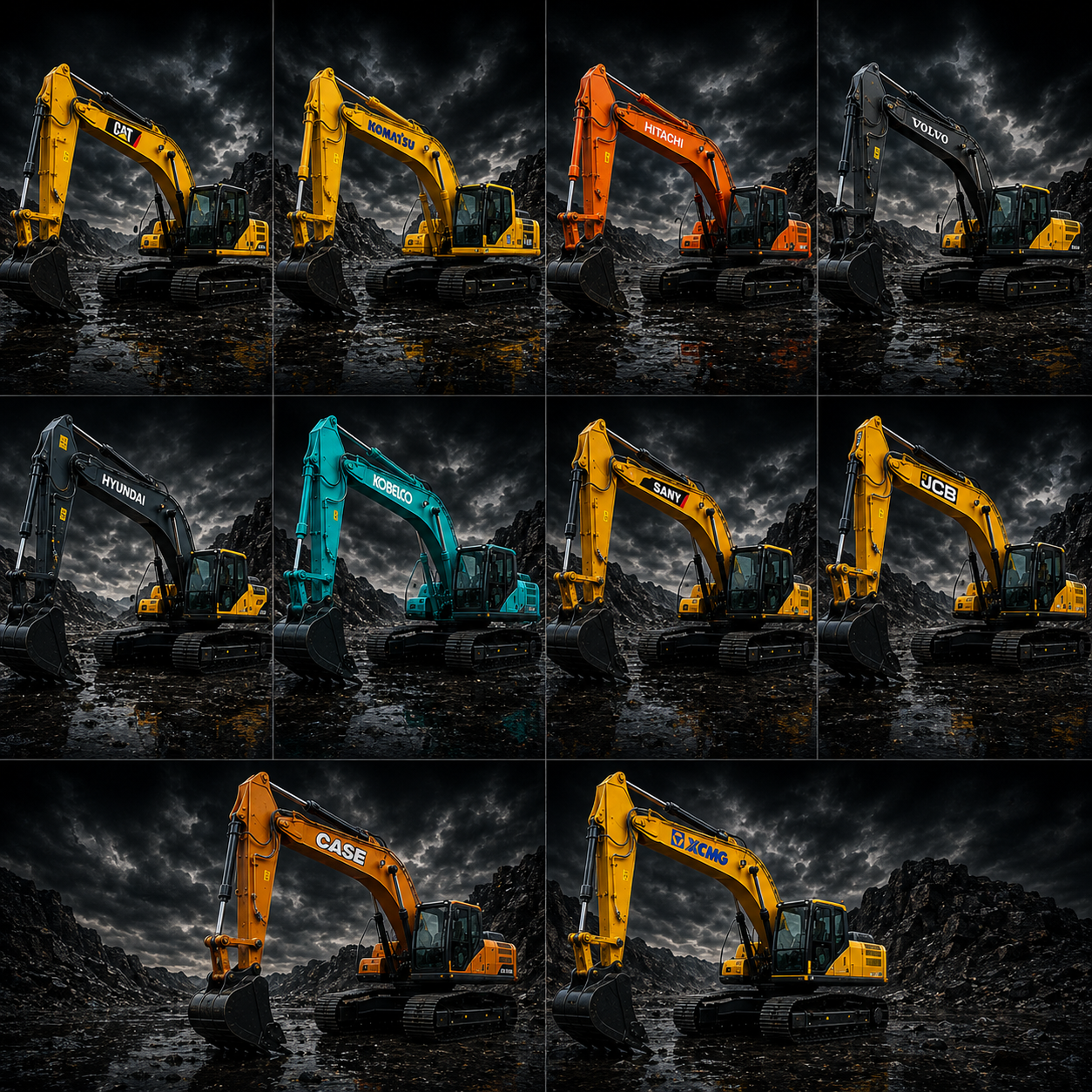 Excavators to export india